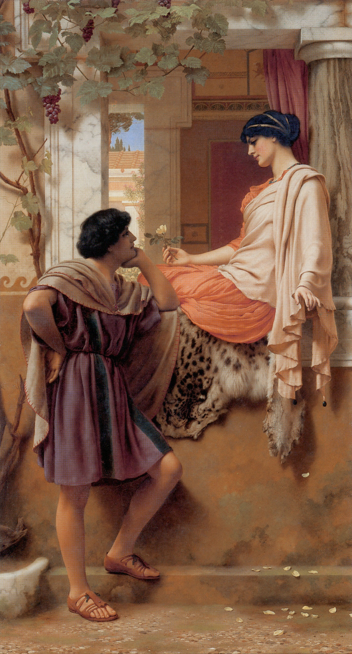 The Old Old Story II by John William Godward